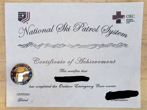 Earned my patrol cert this past weekend : r/skiing